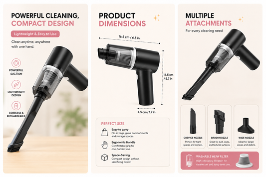 Kelva™ Portable Vacuum Pro