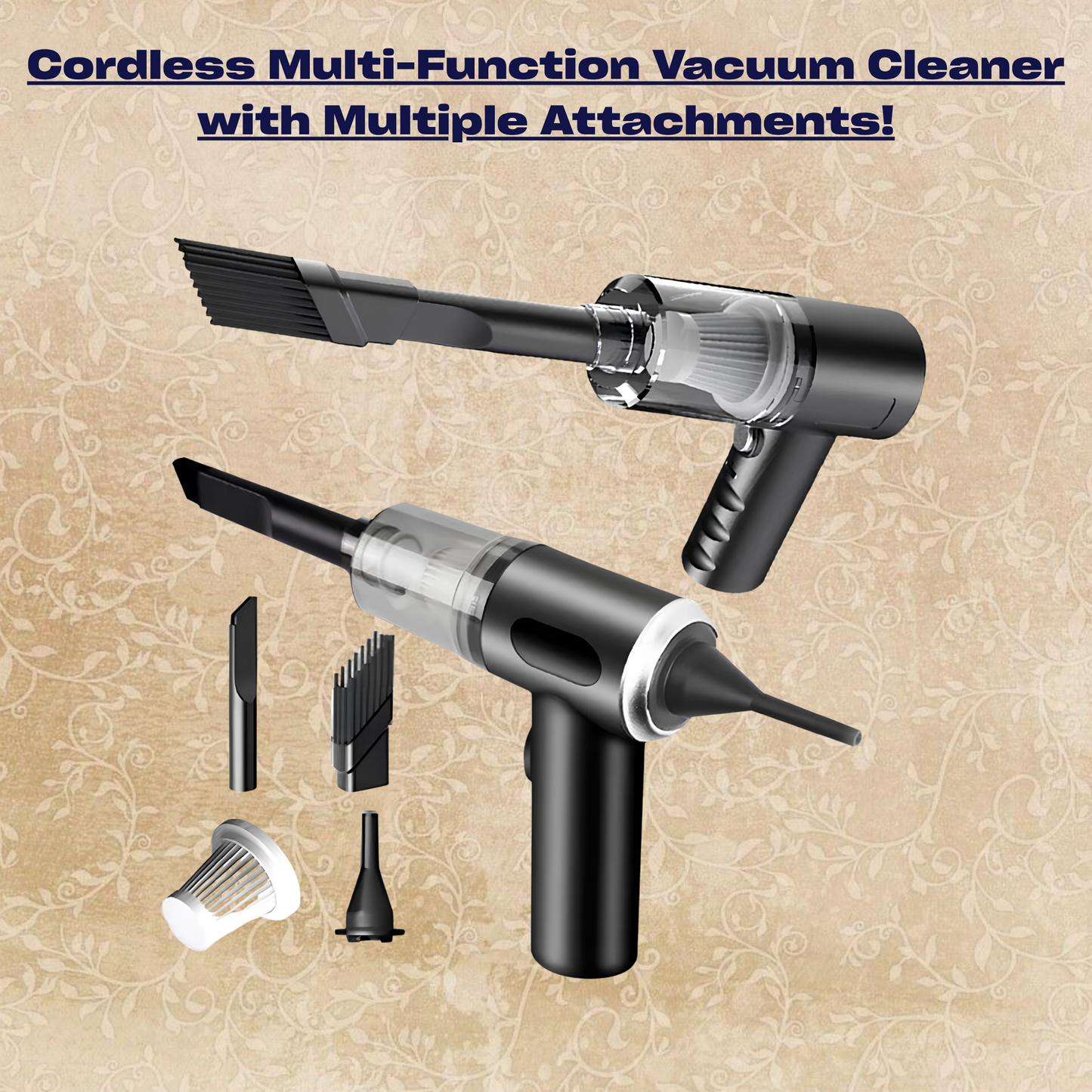 3-in-1 Vacuum Cleaner